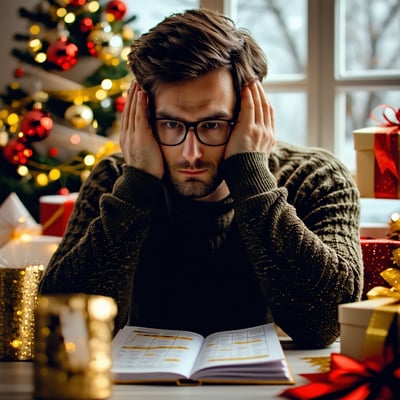 financial stress at christmas
